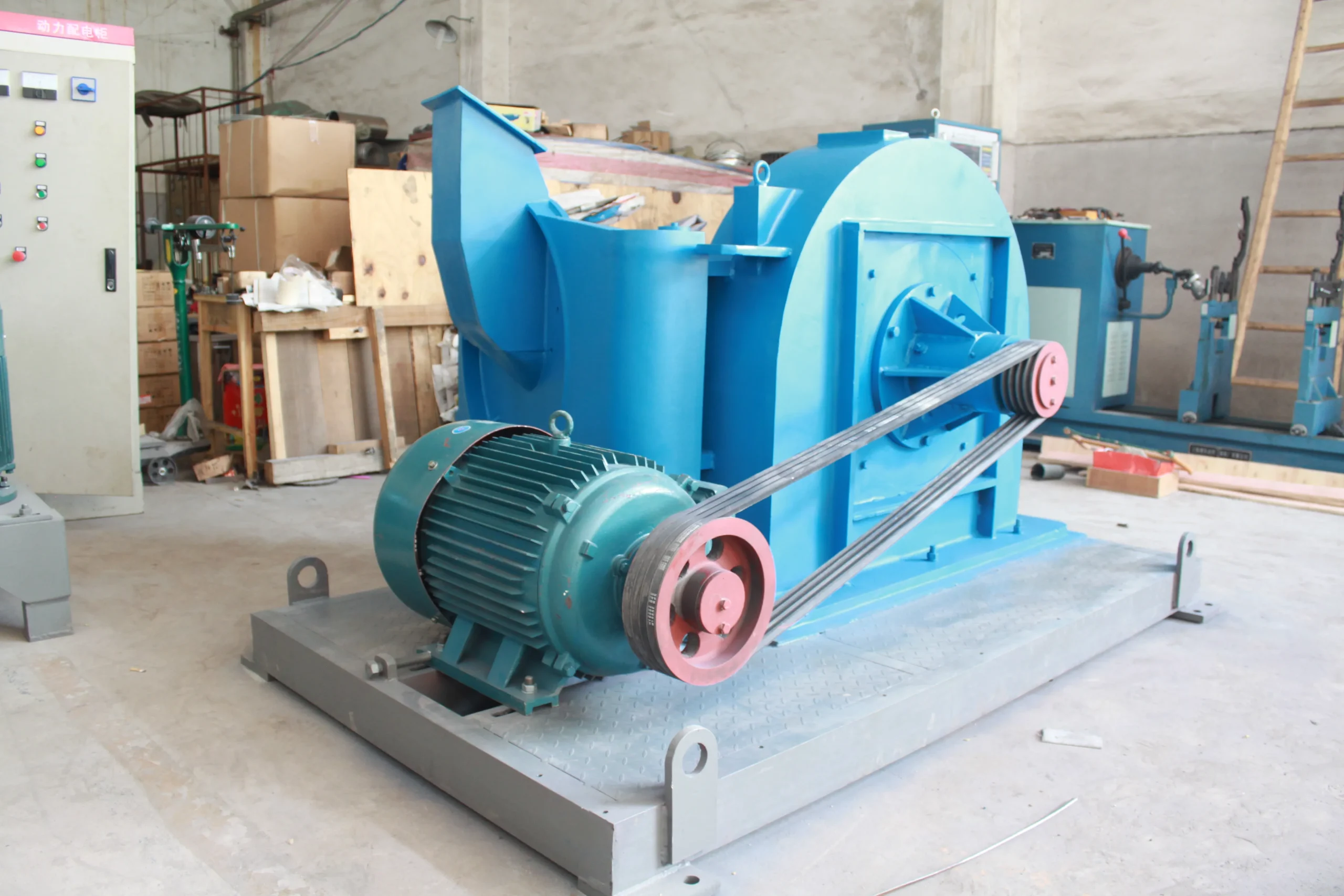 Egyptian customer using pin mill for calcium carbonate modification ...