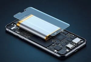 Bateri telefon pintar Anod Silikon Karbon