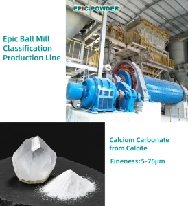 canxi cacbonat từ canxit