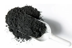 Pó de negro de fumo de pirólise