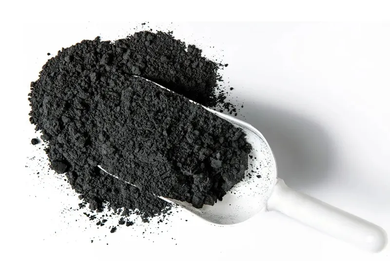 Pyrolysis carbon black powder