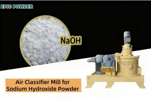 Air Classifier Mill for Sodium Hydroxide Powder Grinding