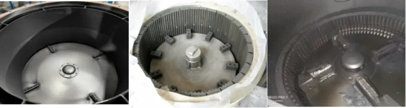 Internal structure of mechanical grinding machine