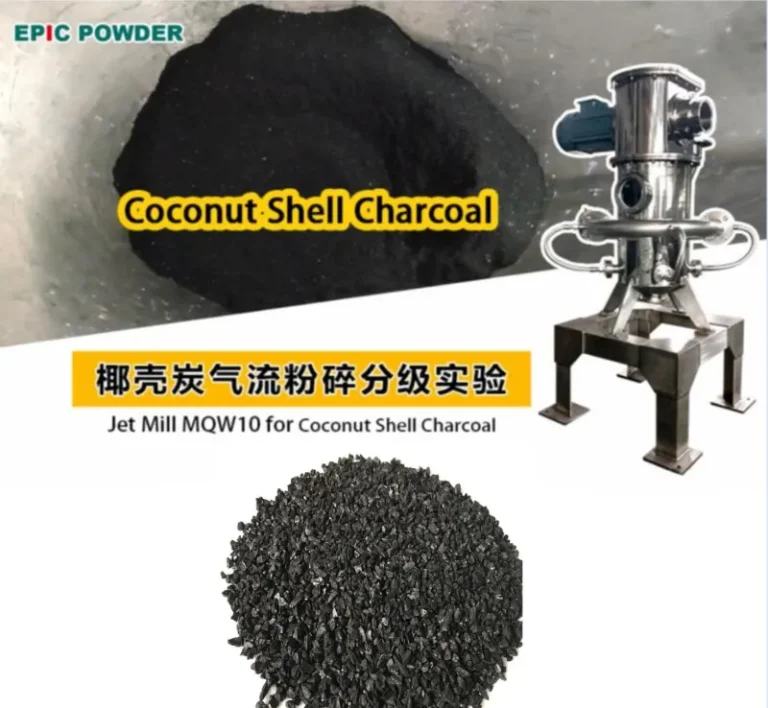 coconut shell charcoal grinding machine