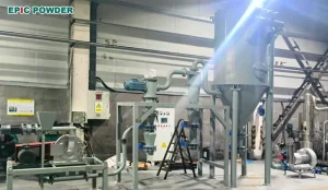 نظام تشتيت مطحنة دبوس الكربون المسامي