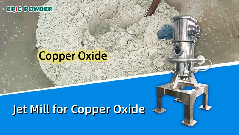 kilang jet untuk pengisaran ultrafine cooper oxide