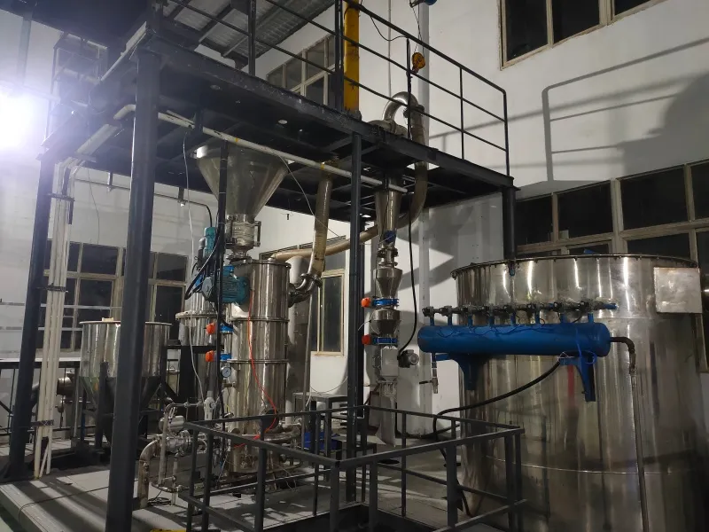 Moagem ultrafina de fosfato de ferro-lítio