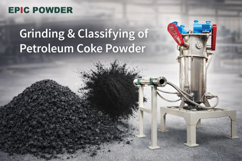 Máy nghiền khí nén siêu mịn than cốc dầu mỏ (2)