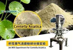 Jet Mill for Centella Asiatica
