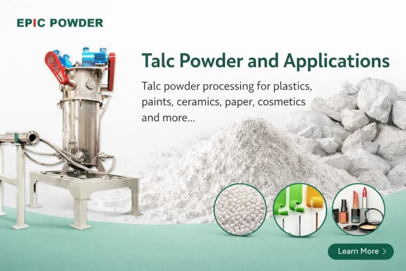 Talkum-Ultrafeinmahlmaschine