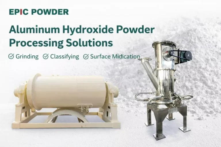 Máquina de molienda de polvo de hidróxido de aluminio ultrafino