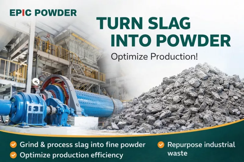 broyage à boulets de scories