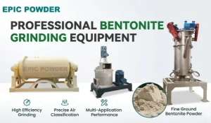 Équipement de broyage de bentonite
