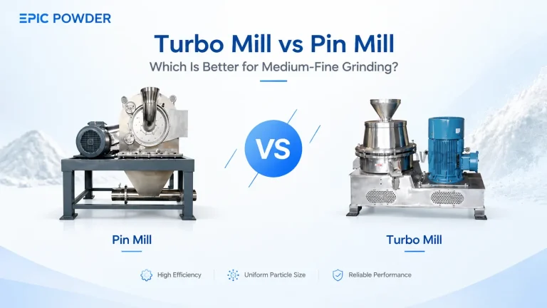 ピンミル vs ターボミル